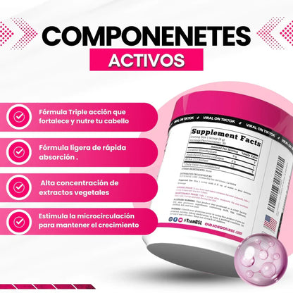 Creatina Monohidratada para Mujer - Tonifica tu cuerpo sin inflarte