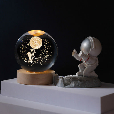 COSMOS 3D Lámpara de Cristal LED