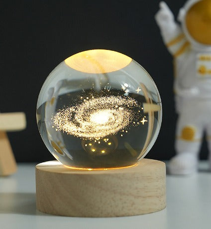 COSMOS 3D Lámpara de Cristal LED