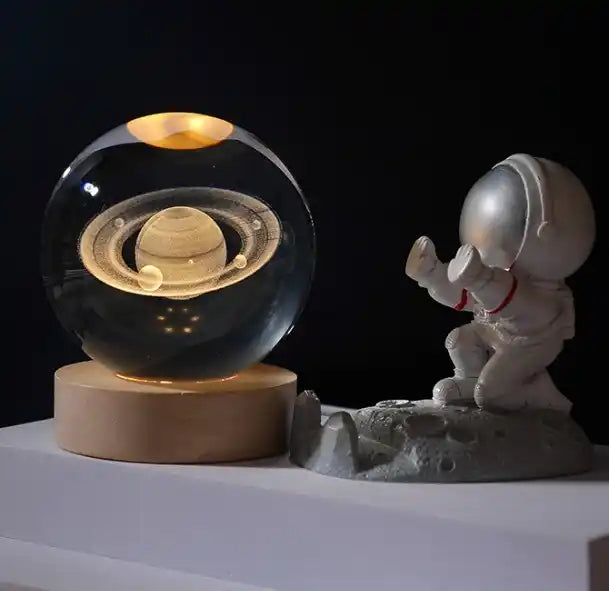 COSMOS 3D Lámpara de Cristal LED